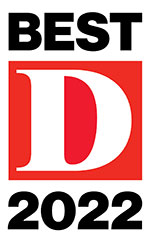 D Magazine Best Lawyers 2022 badge